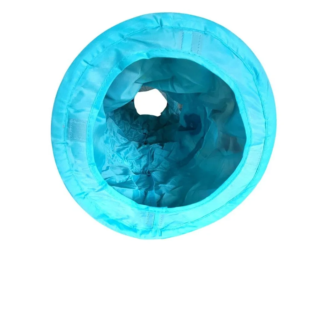 Kitty City Jungle Tunnel Cats Small Pets Blue Jungle Animal Print Mesh Panels - Picture 4 of 10